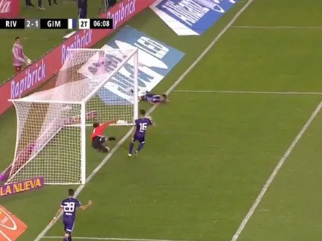 Acá falta el VAR: gol de Gimnasia y protesta de todo River