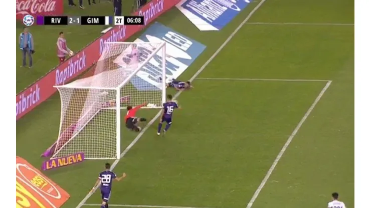 Gol de Gimnasia.