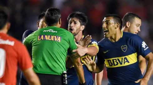 Independiente vs Boca por la Superliga.