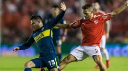 Independiente vs Boca por la Superliga Argentina.