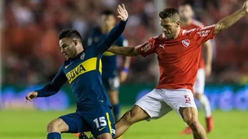 Independiente vs Boca por la Superliga Argentina.