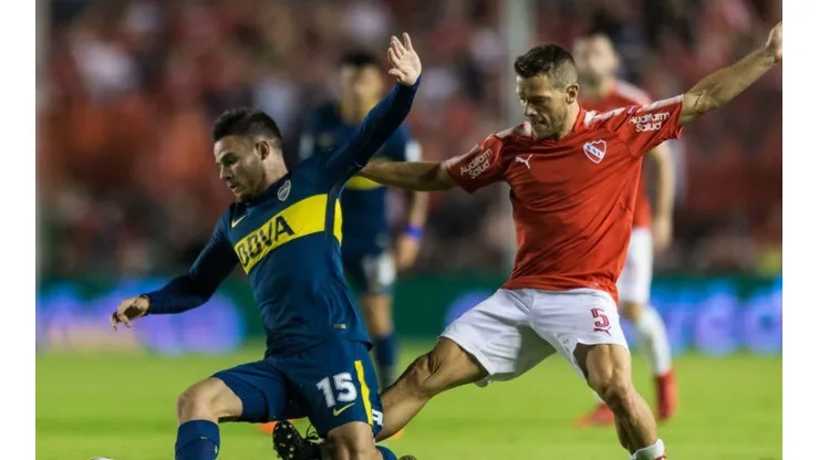Independiente vs Boca por la Superliga Argentina.