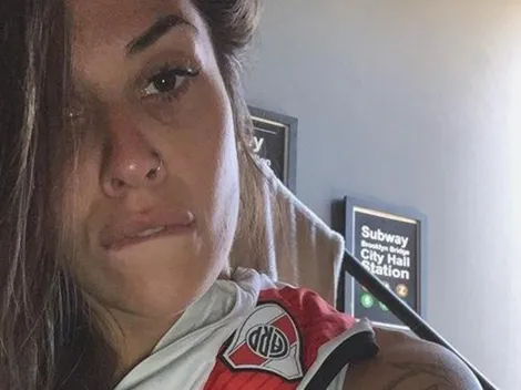 Bien relajada y desde arriba Ivana Nadal se filmó tomando sol con una bikini muy chiquita