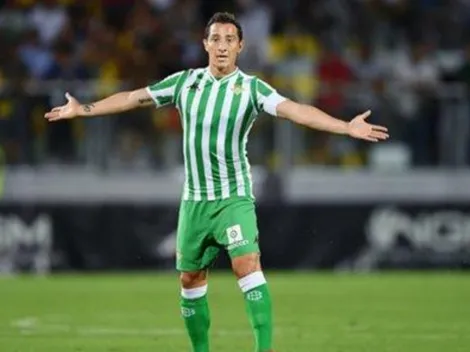 Guardado duró apenas 16 minutos jugando para el Betis