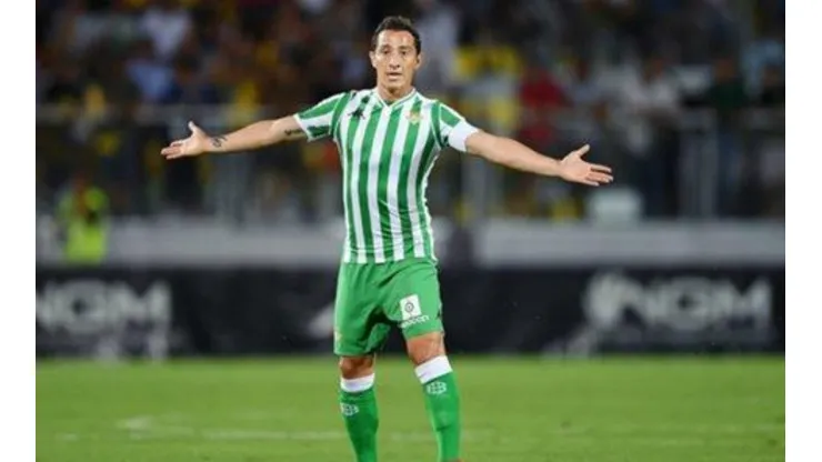 Guardado duró apenas 16 minutos jugando para el Betis