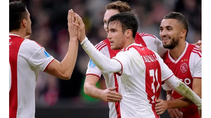 Tagliafico, el nuevo capitán de la Selección Argentina, se anotó en la goleada de Ajax