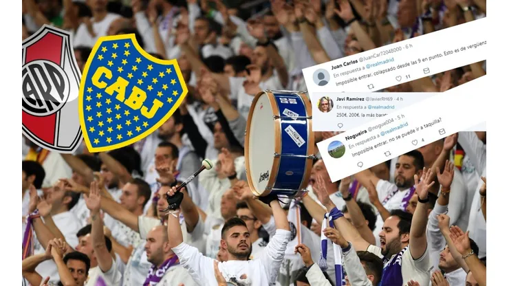 Los socios del Madrid están tan manijas con el clásico que colapsaron la página de venta e hicieron show en Twitter