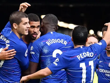 Chelsea no admitió sorpresas ante Fulham y sigue peleando arriba