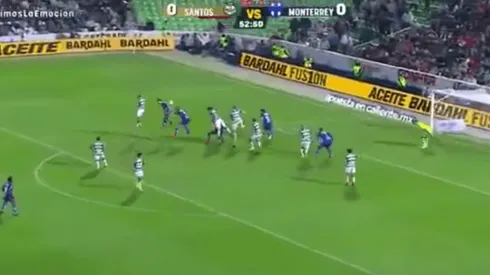 Nico Sánchez le da la ventaja parcial a los Rayados.