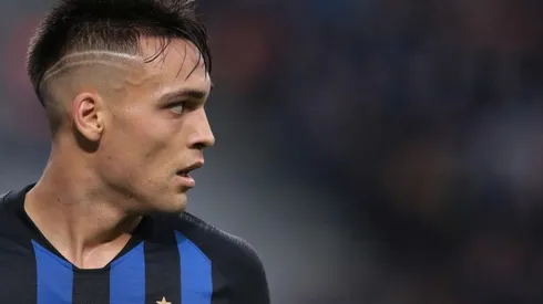 Lautaro Martínez en el Inter.