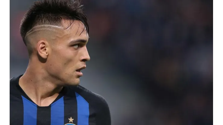 Lautaro Martínez en el Inter.
