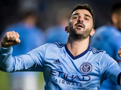 Villa abandona New York para jugar con Andrés Iniesta