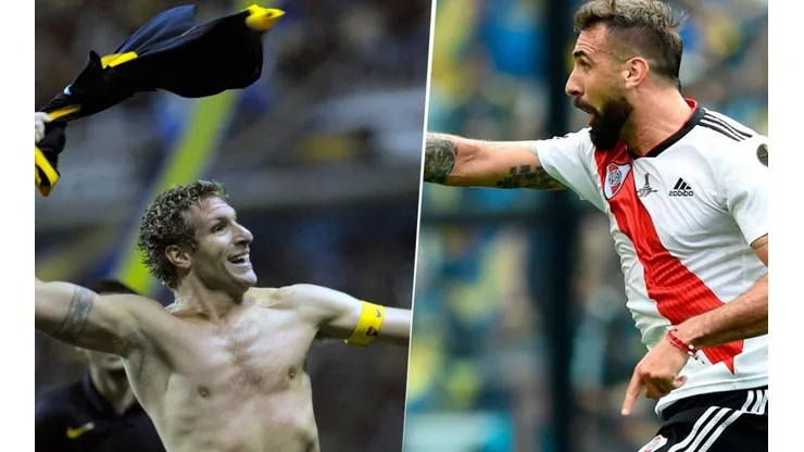 Lluvia de goles: el encuentro de Palermo y Lucas Pratto en la previa de la Superfinal