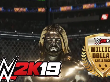 Vence al AJ Styles dorado para ganar un millón de dólares en WWE 2K19