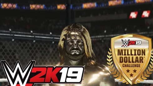Vence al AJ Styles dorado para ganar un millón de dólares en WWE 2K19
