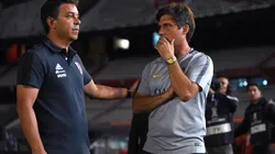 Foto de Marcelo Gallardo en El Monumental.