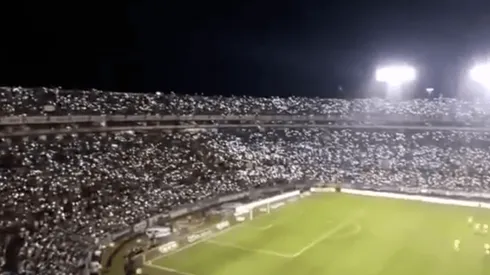 Se iluminó el Volcán.