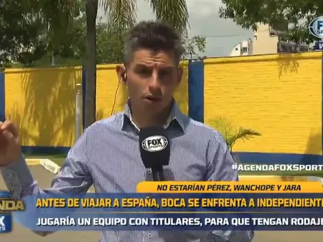 ¿No piensa en River? El posible 11 de Boca ante Independiente