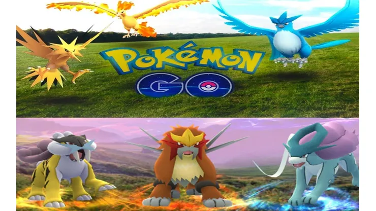 Regresan las Aves y Perros Legendarios a Pokémon GO