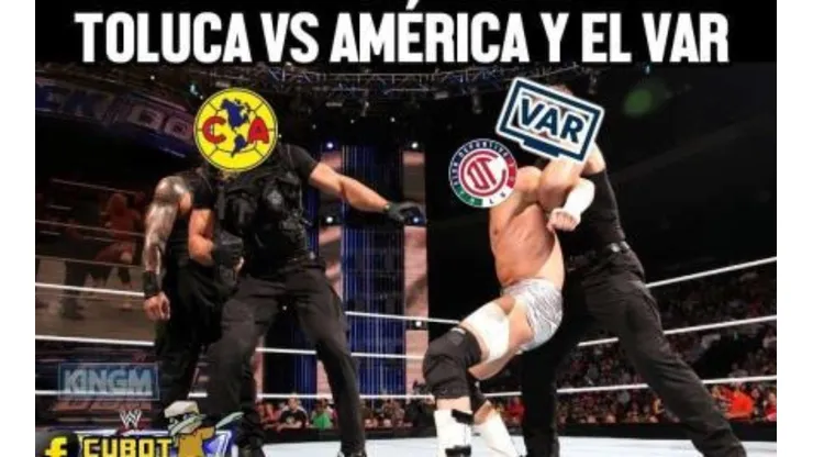 Los memes también dijeron presente entre Toluca y América