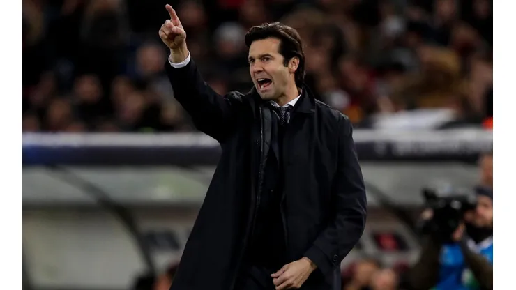Foto de Santiago Solari, entrenador de Real Madrid.