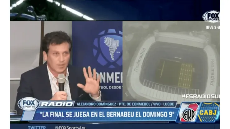 Domínguez quiso tirar un chiste en plena conferencia y nadie se rió