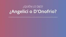 El juego de las 14 preguntas que expone a D'Onofrio y Angelici