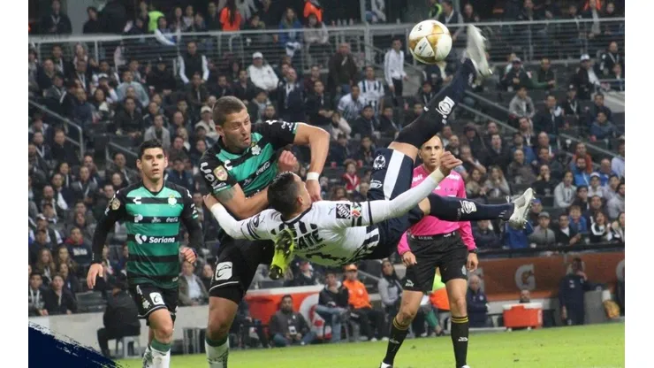 Foto de los jugadores de Rayados de Monterrey.