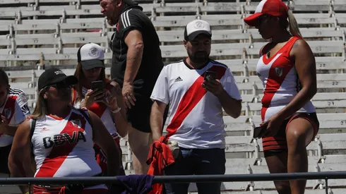 Foto de los hinchas de River en El Monumental.