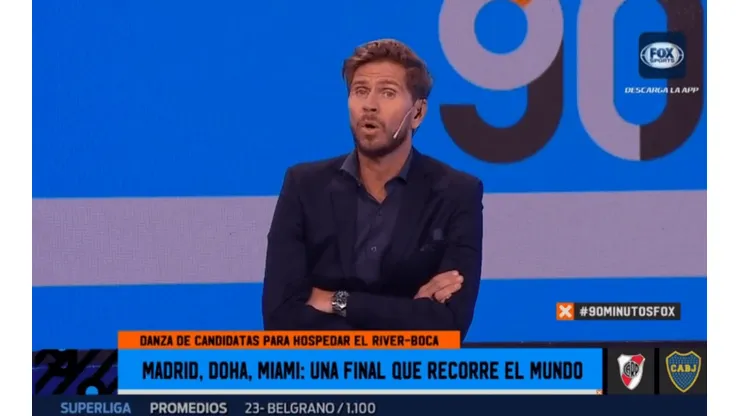 Vignolo habló sobre el significado que le da a la Libertadores jugarse en otro país