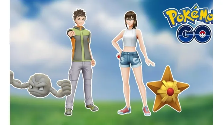 Conviértete en Misty y Brock con los nuevos atuendos de Pokémon GO