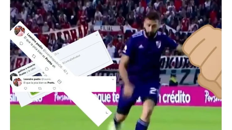 Pratto la picó en su penal, hizo el ridículo y los hinchas lo mataron en Twitter