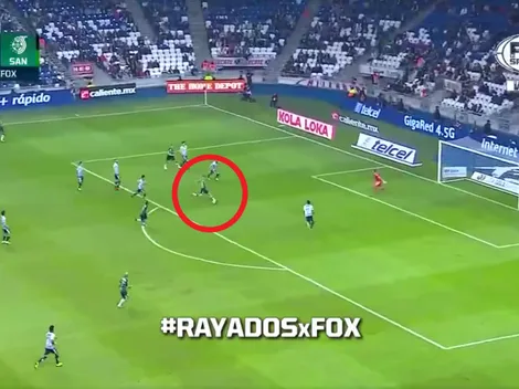 Jonathan Rodríguez quedó frente a Barovero, pero le pegó muy mal y falló una clarísima situación