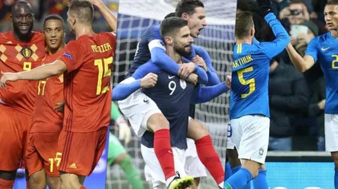 Se actualizó el Ranking FIFA y Bélgica sigue en lo más alto