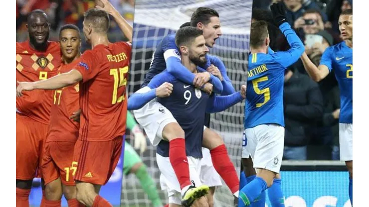 Se actualizó el Ranking FIFA y Bélgica sigue en lo más alto