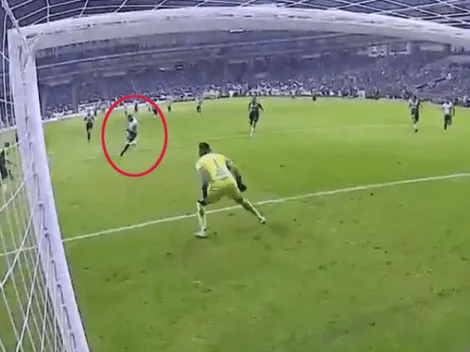 ¡Ay, Rogelio! Funes Mori quedó mano a mano pero le erró al arco