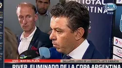 Gallardo fue clarito: "Yo juego en cualquier lado, veremos el fallo y si Boca se presenta"
