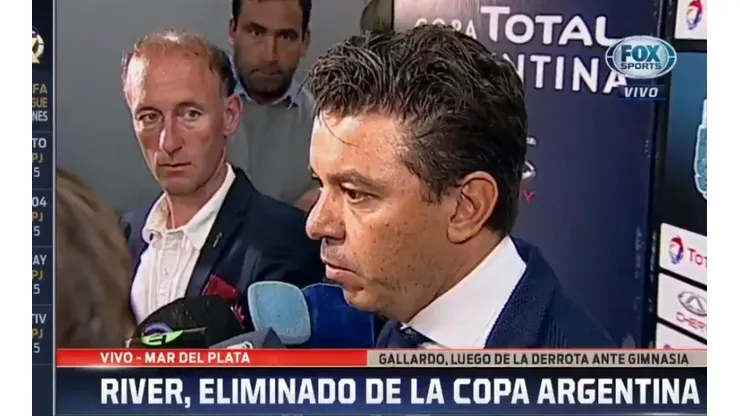 Gallardo fue clarito: "Yo juego en cualquier lado, veremos el fallo y si Boca se presenta"