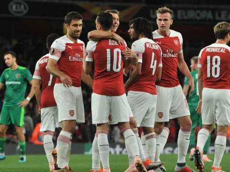 En VIVO: Vorskla vs Arsenal por la Europa League