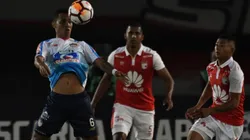 Junior vs Independiente Santa Fe por la Copa Sudamericana.