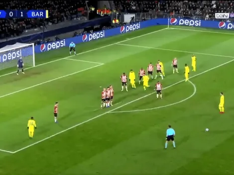 Si lo entrenaron es una locura: la conexión Piqué-Messi que dejó quieto al PSV