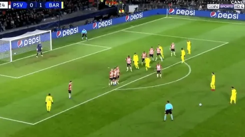 Si lo entrenaron es una locura: la conexión Piqué-Messi que dejó quieto al PSV