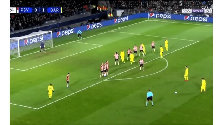 Si lo entrenaron es una locura: la conexión Piqué-Messi que dejó quieto al PSV