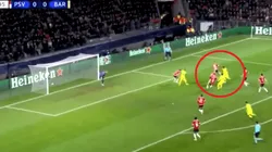 En una baldosa y rodeado por 4 rivales: el golazo de Messi que ni el arquero entendió