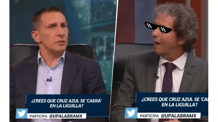 Foto de los dos en el programa.