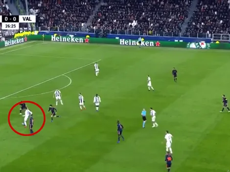 Bentancur, entre tres rivales, salió en modo Iniesta