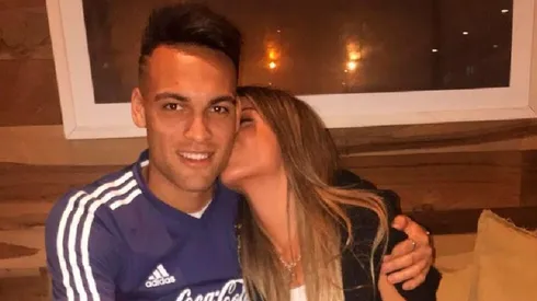 Lautaro junto a Agustina.
