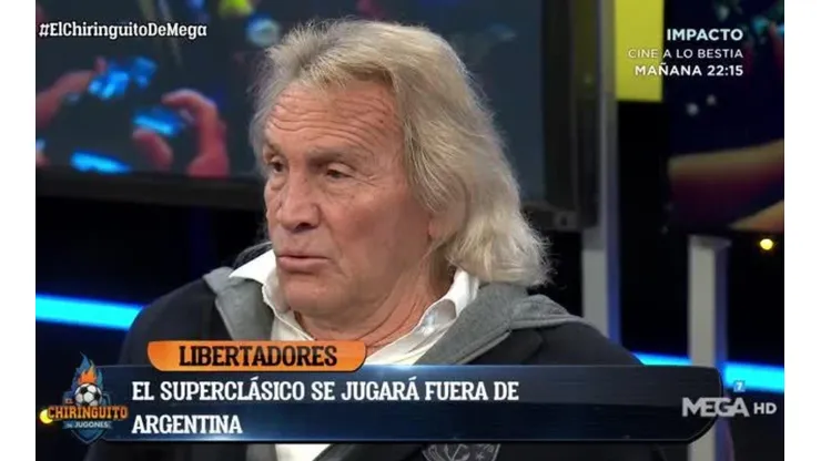El loco Gatti le hizo honor a su apodo opinando del partido entre Boca y River