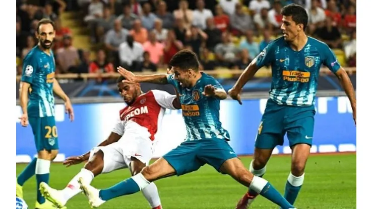 Atlético de Madrid vs Mónaco por la Champions League.