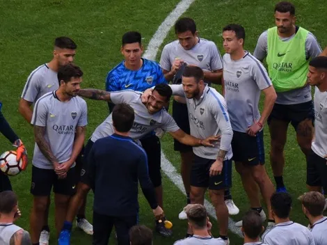 Los 4 jugadores de Boca que no se entrenaron por las secuelas del ataque en El Monumental